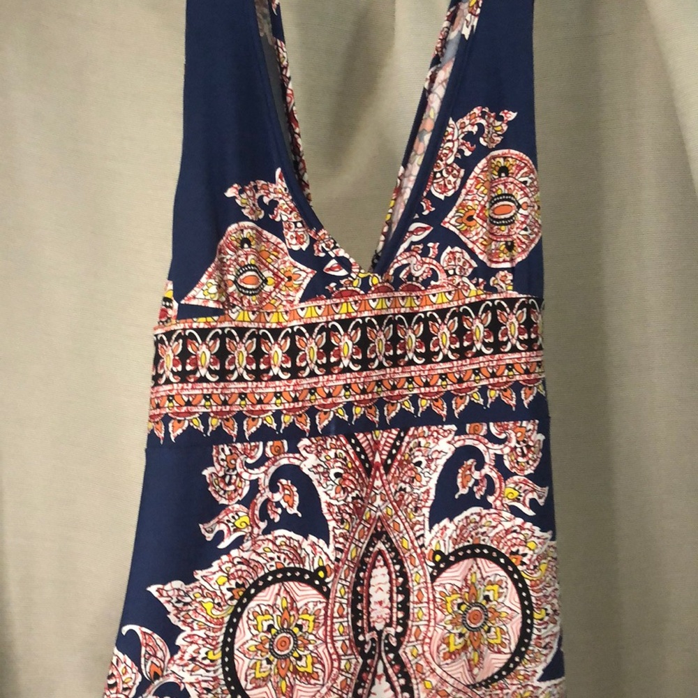 Pattered Maxi Dress